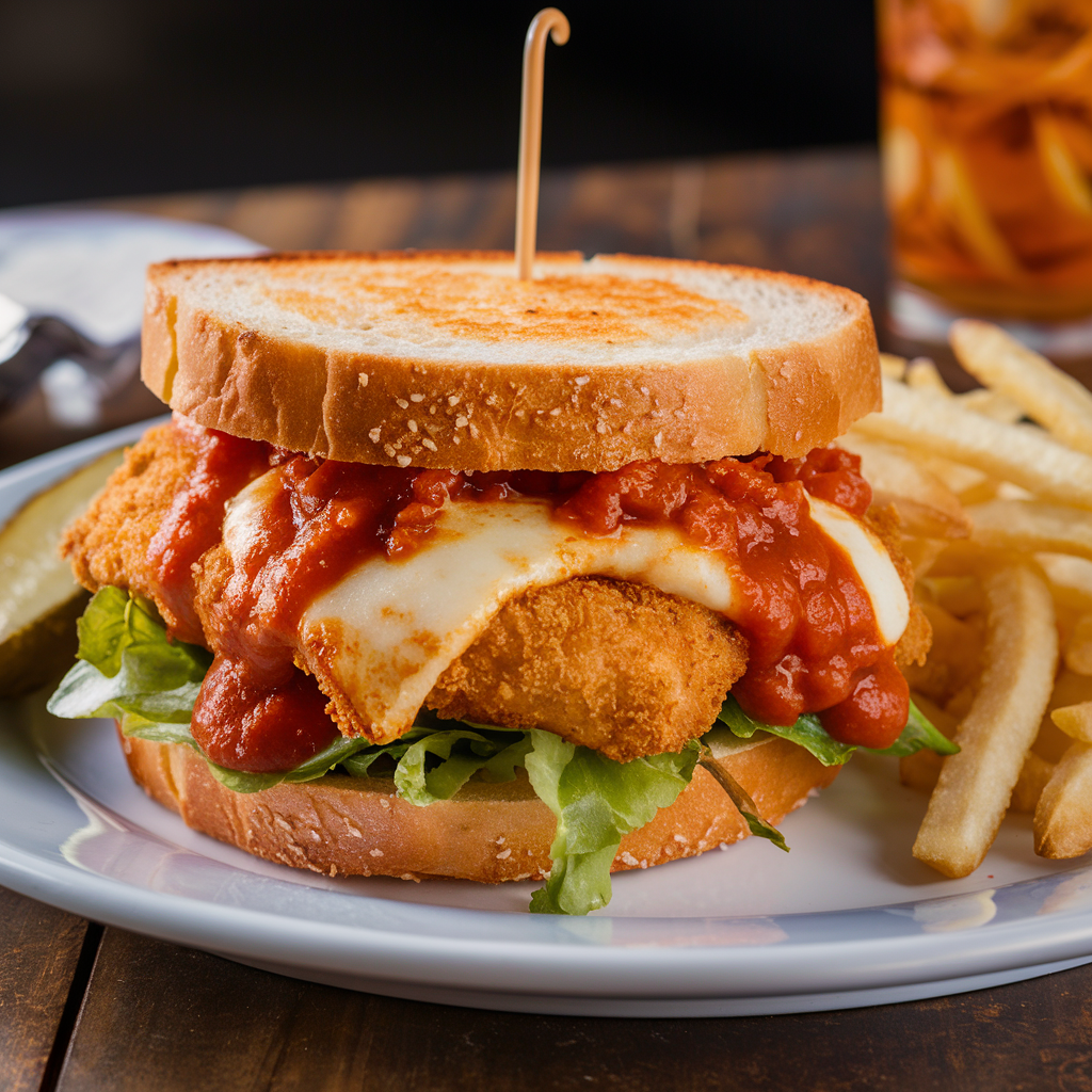 Chicken Parmesan Sandwich